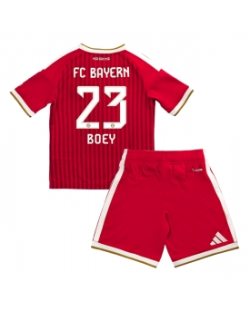 Bayern Munich Sacha Boey #23 Maglia Gara Casa Repliche 2026-27 Bambino Maniche Corte Bayern Munich Sacha Boey #23 Maglia Gara Casa Repliche 2026-27 Bambino Maniche Corte